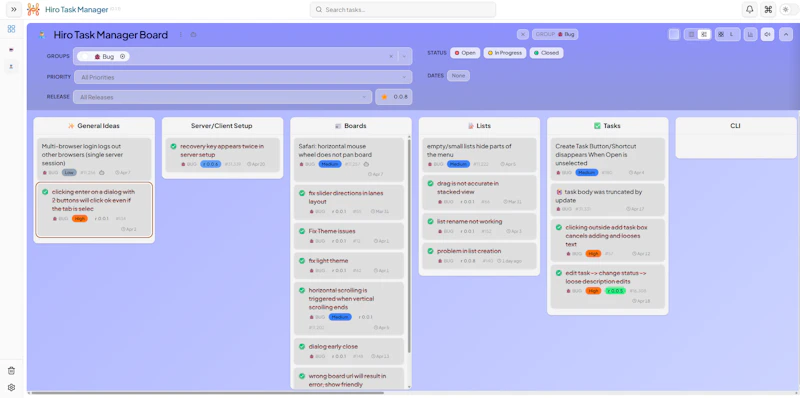 Hiro Task Manager screenshot 3