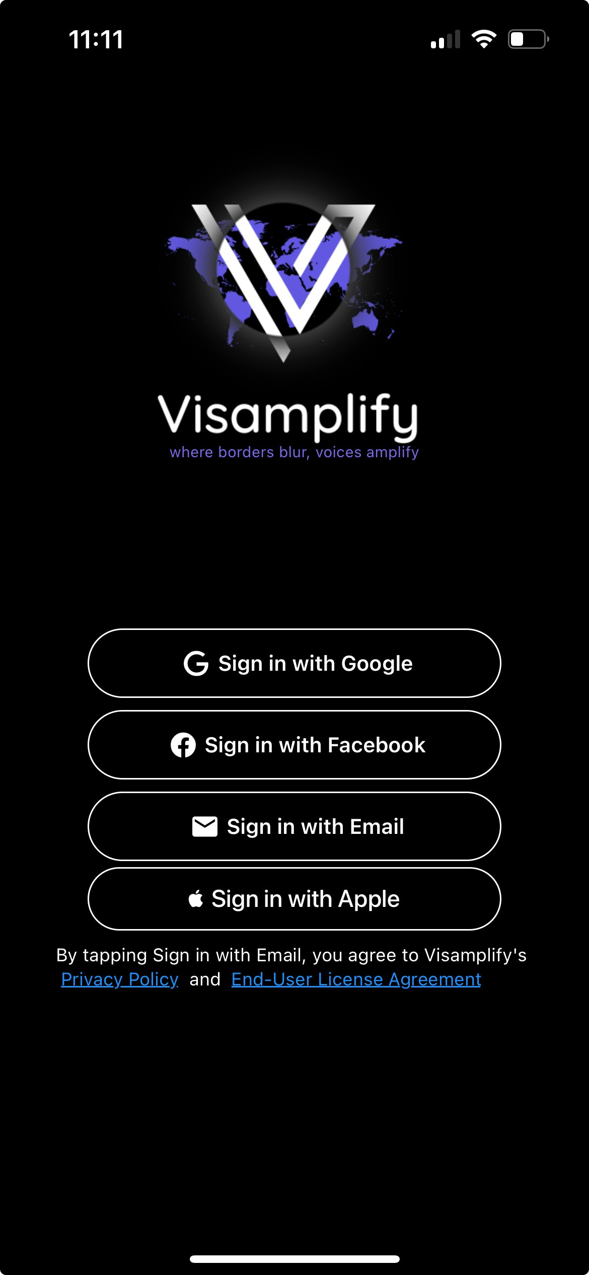 Visamplify - где размываются границы, голоса усиливаются медиа 1
