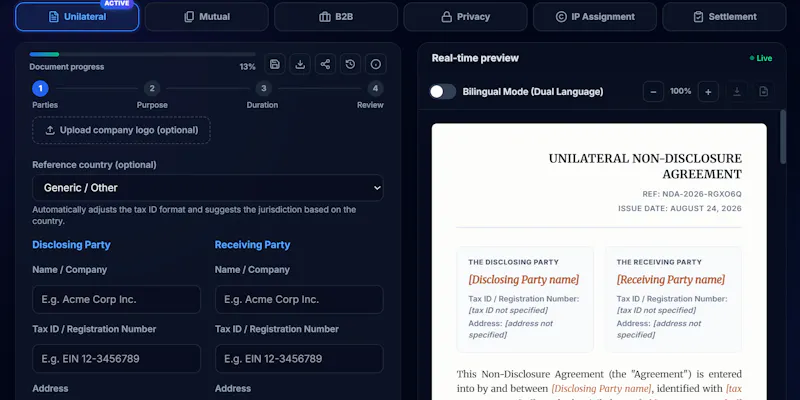 DraftB2B screenshot 2