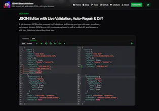 JSON Editor & Validator gallery image