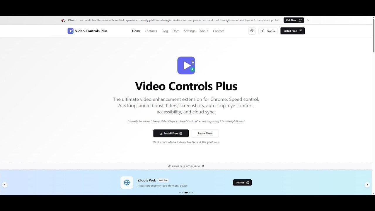 Video Controls Plus gallery image