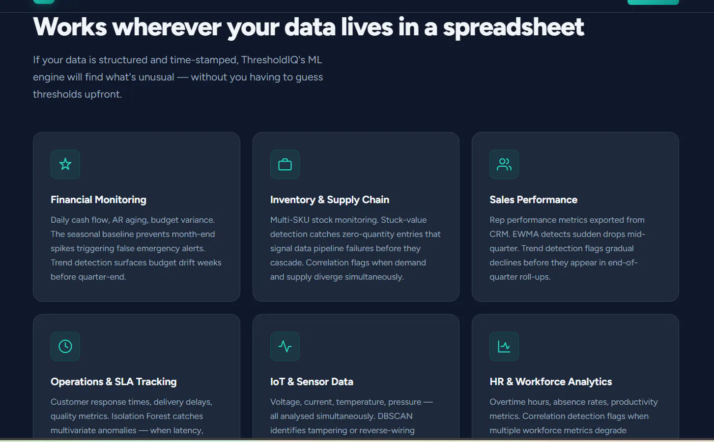 ThresholdIQ Automated Detection Engine gallery image