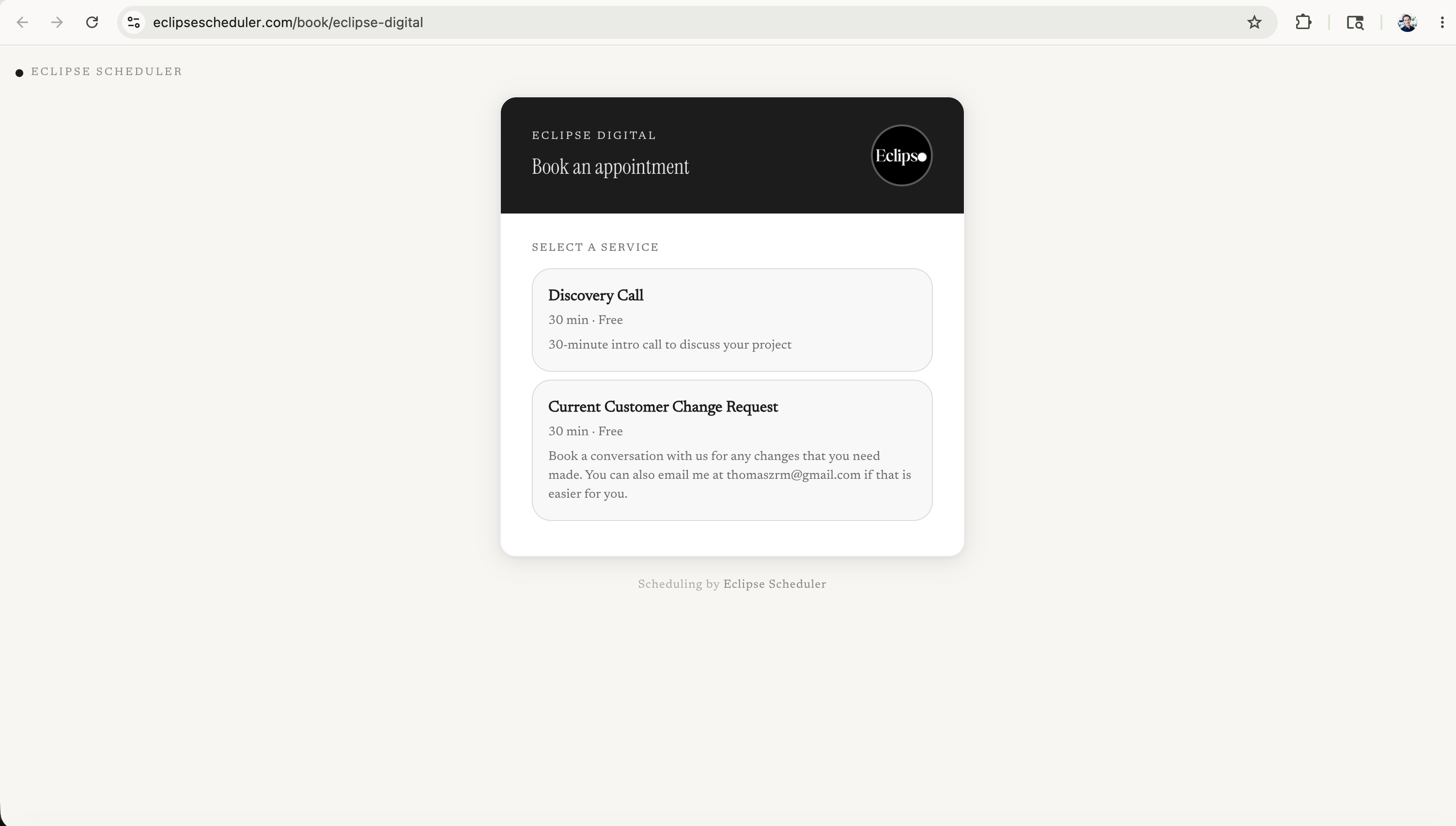 Eclipse Scheduler gallery image