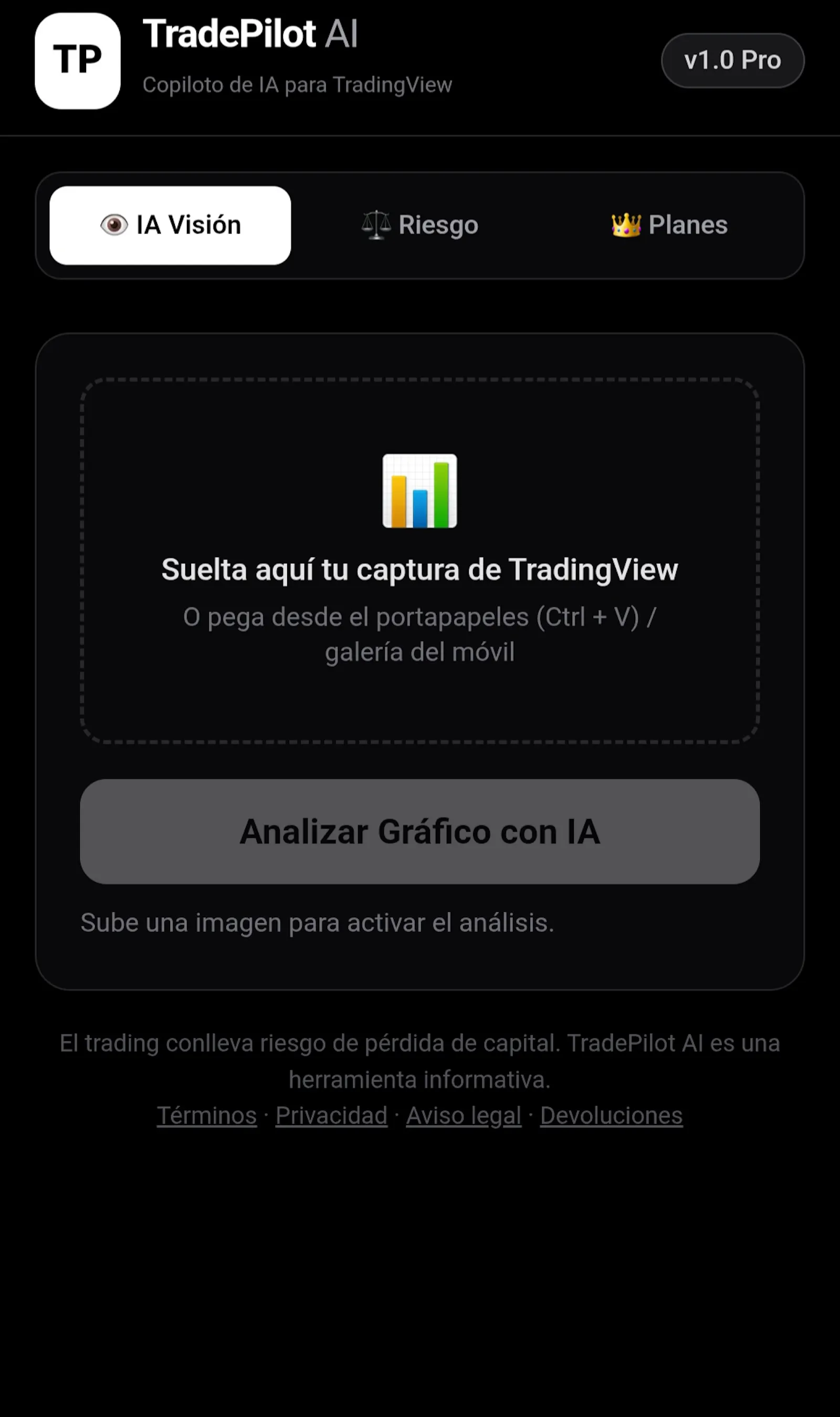 TradePilot AI screenshot 1