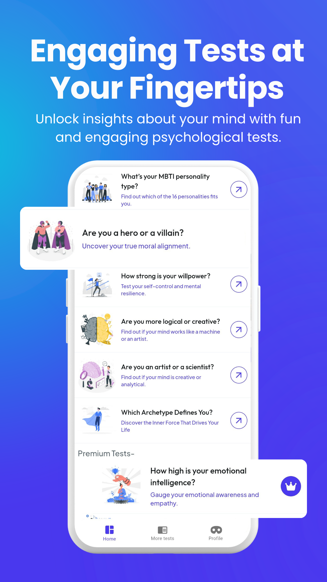 Média Penser la trace - Pensez Trace - Application de test de psychologie 🧠✨ 3