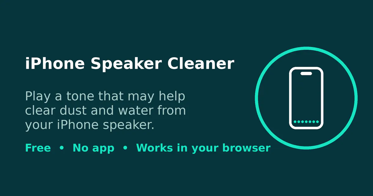 Speaker Cleaner gallery image
