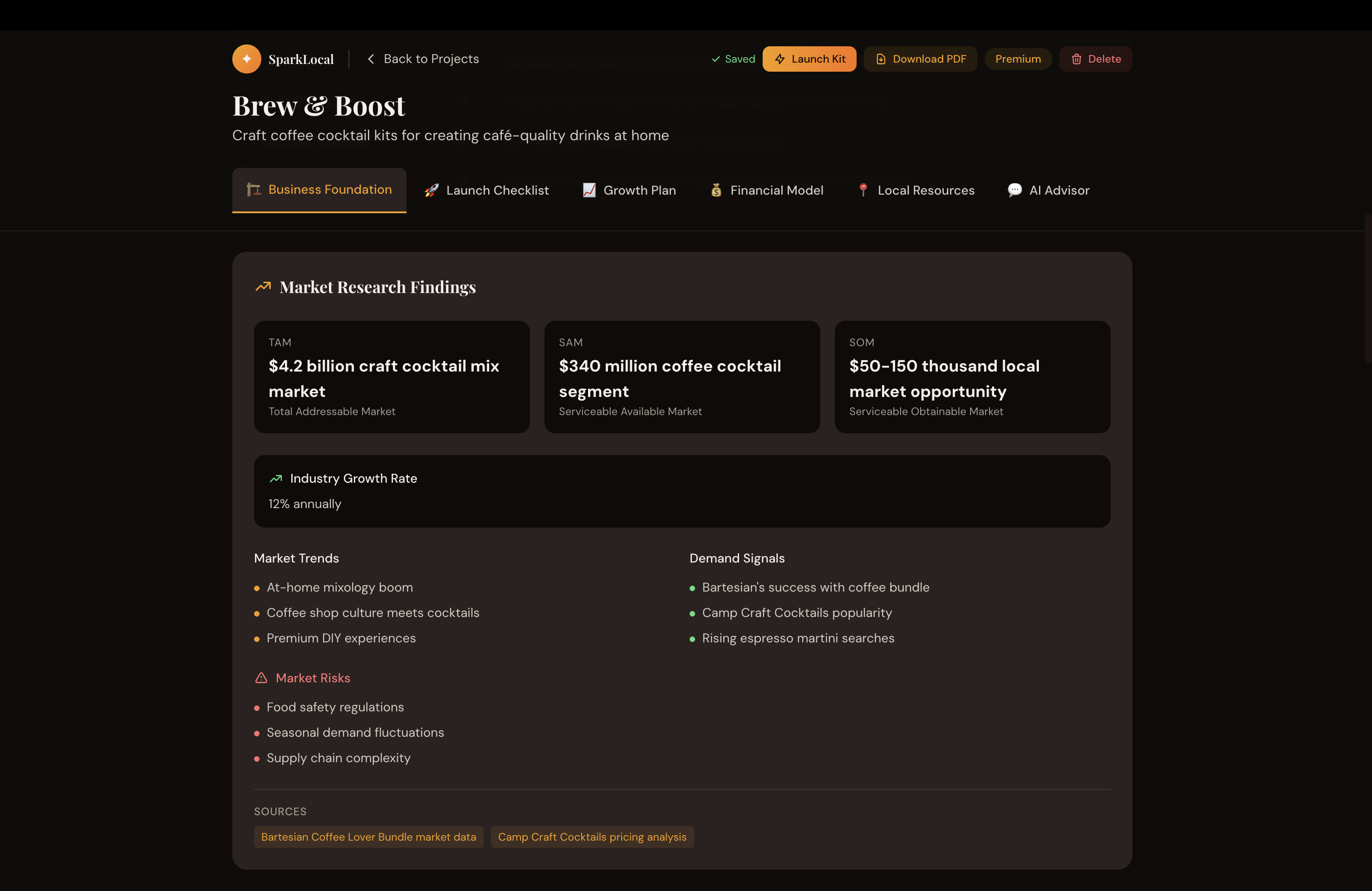SparkLocal - Screenshot 3 showing product features and functionality