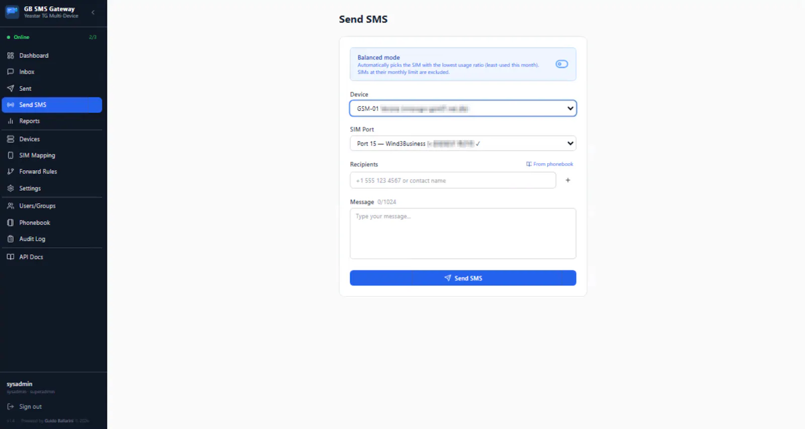 GB SMS Gateway screenshot 4