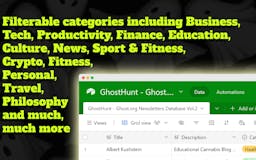GhostHunt! Ghost.org Newsletter Database media 2