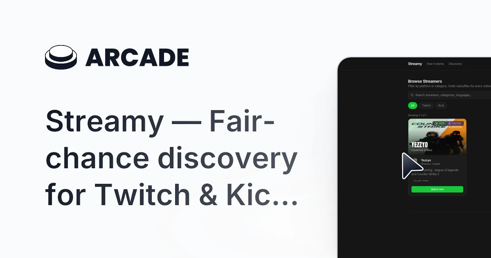 Streamy — Fair chance screenshot 1