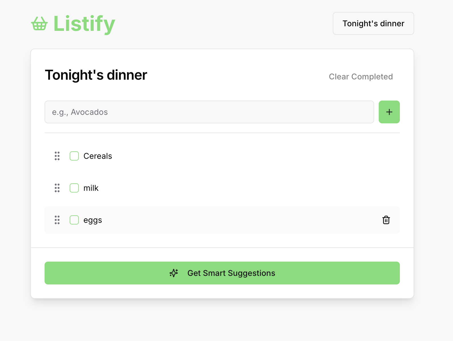 Listify gallery image