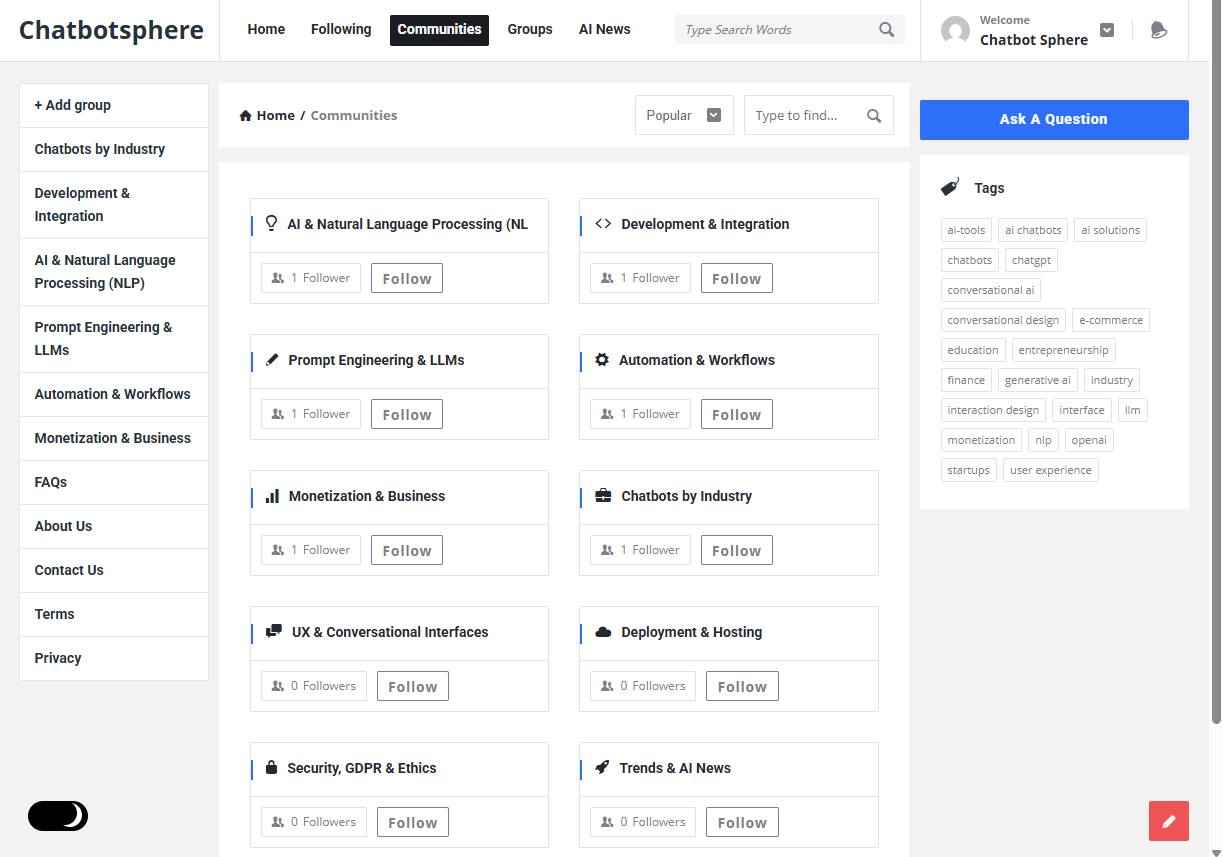 Chatbotsphere gallery image