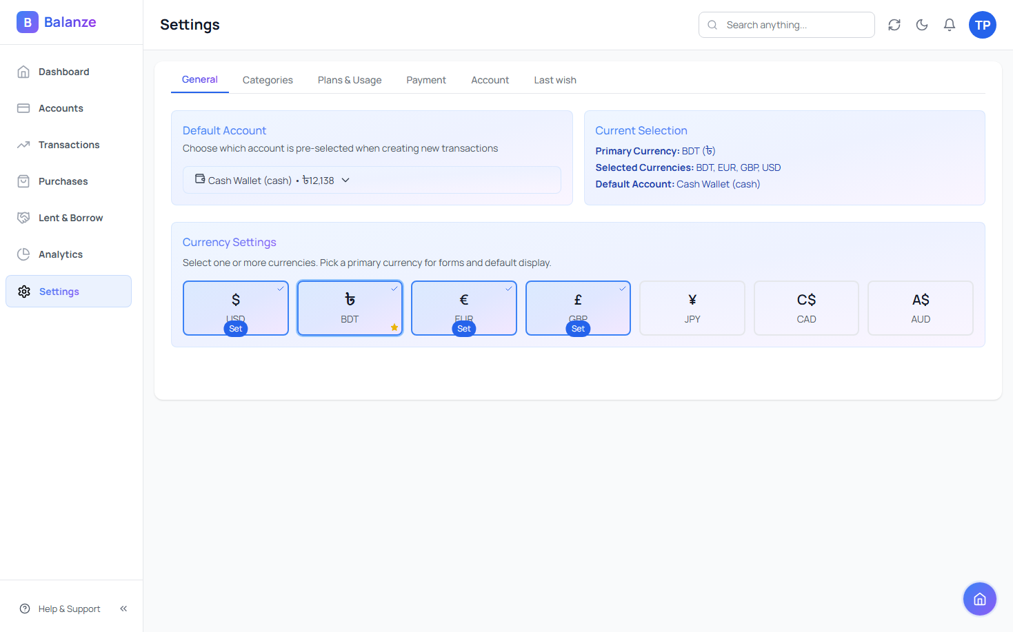 Balanze - Screenshot 3 preview
