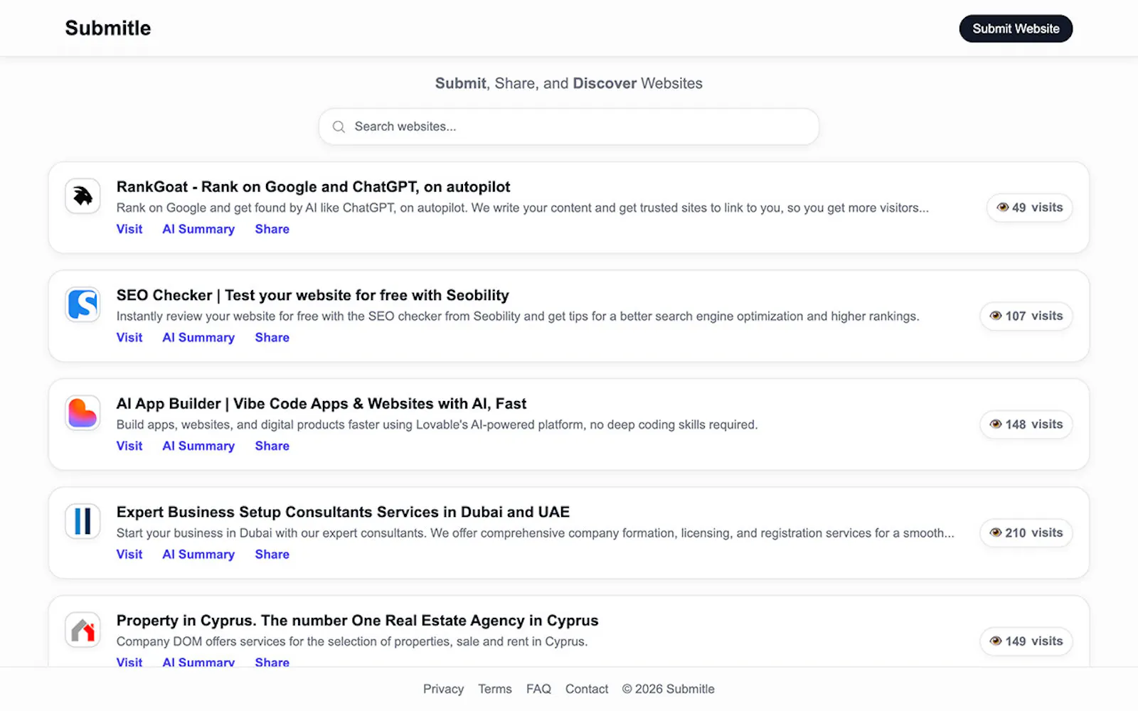 Submitle screenshot 1