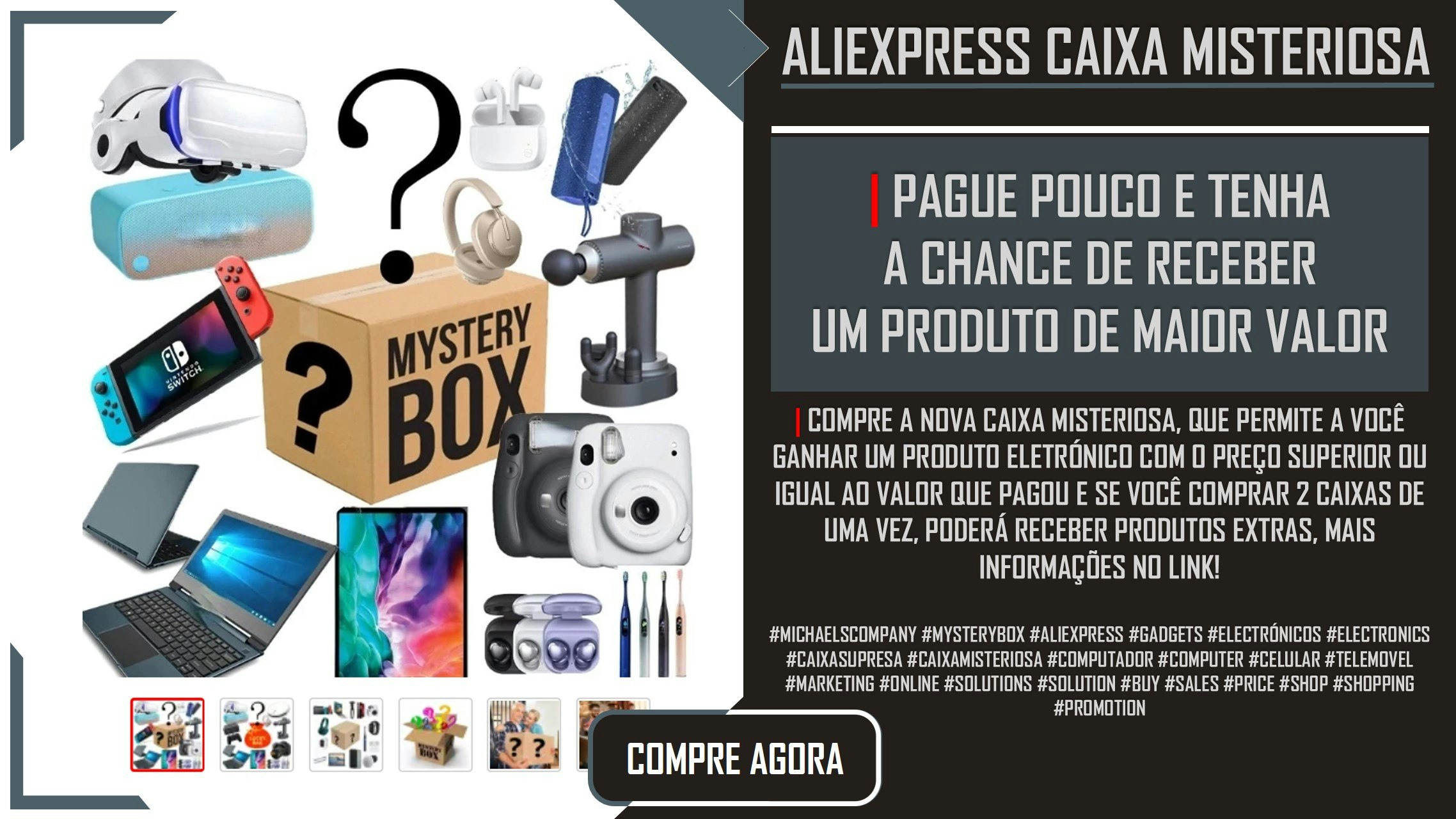 New 2021 Mystery Box electronic gadgets gallery image