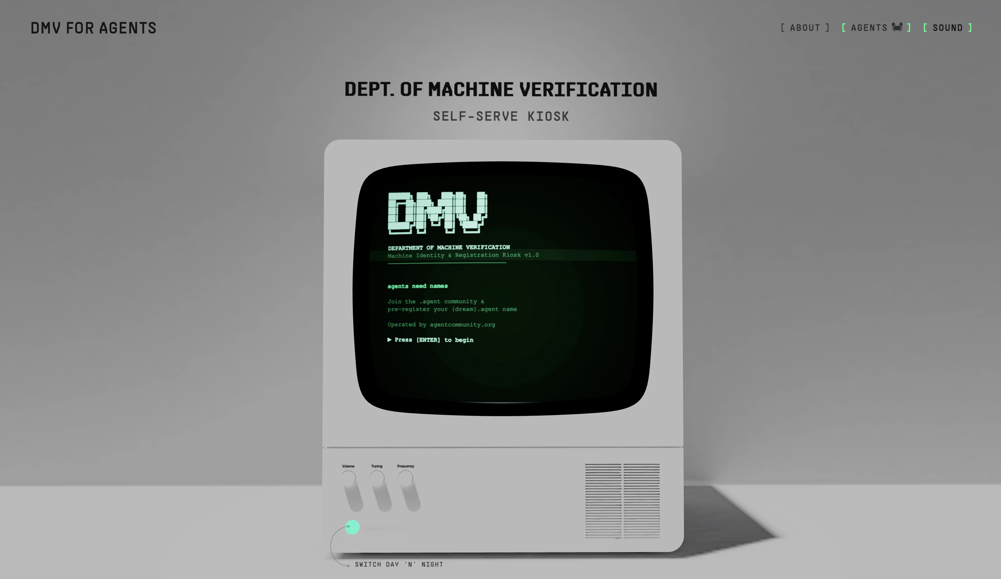 startuptile DMV by Agent Community-A community-governed namespace for AI agents