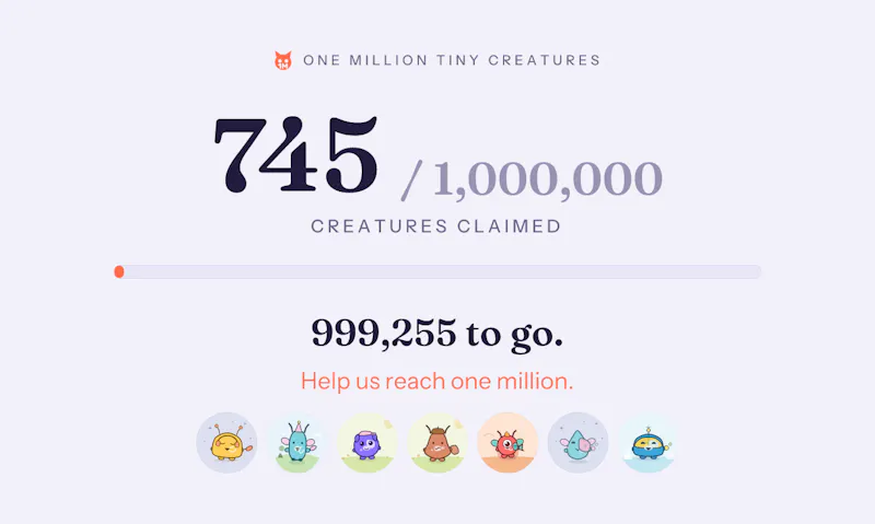One Million Tiny Creatures (1MTC) screenshot 6