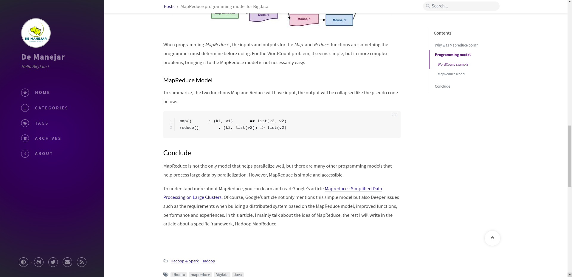 Blog simples para Crawler e BigData media 2