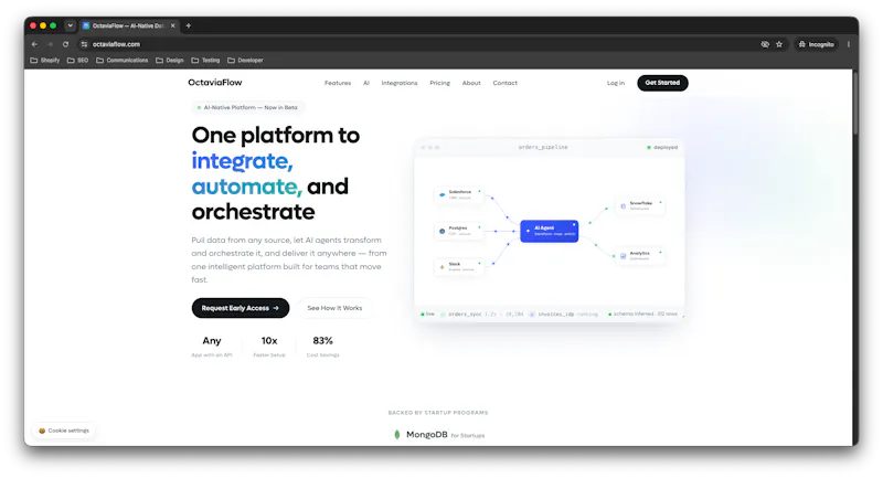 Octaviaflow screenshot 2