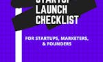 Startup Launch Checklist image