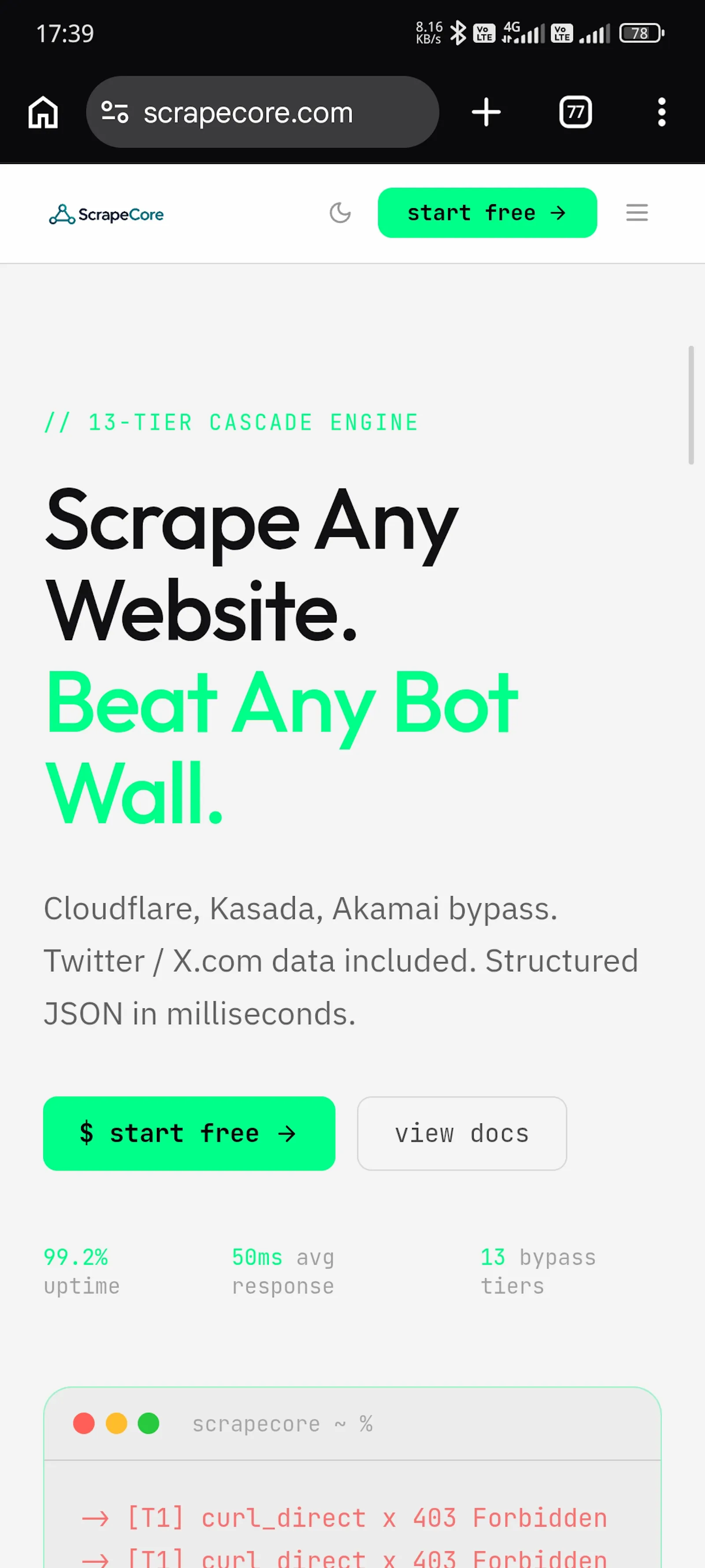 ScrapeCore screenshot 7