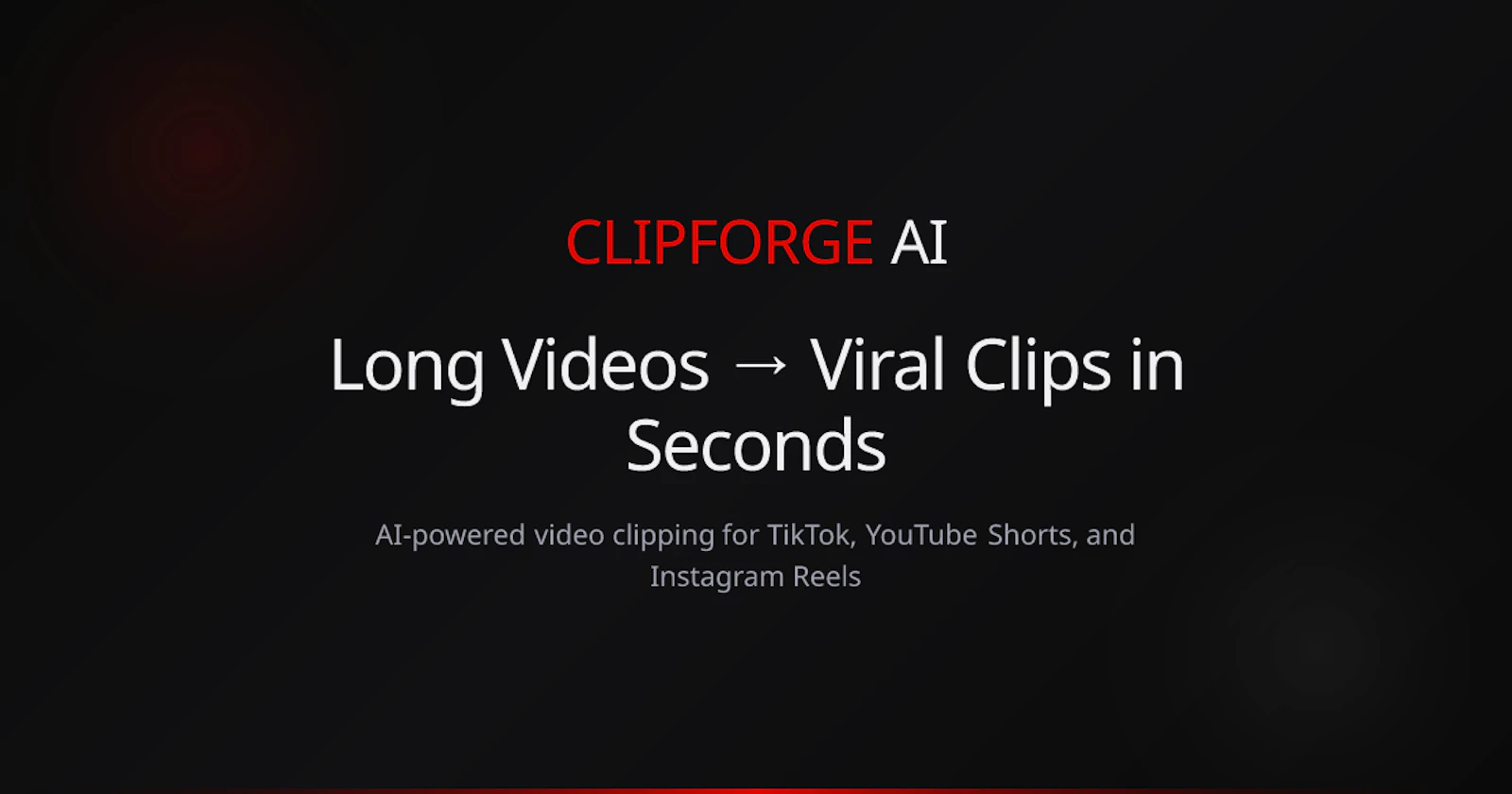 ClipForge AI screenshot 1