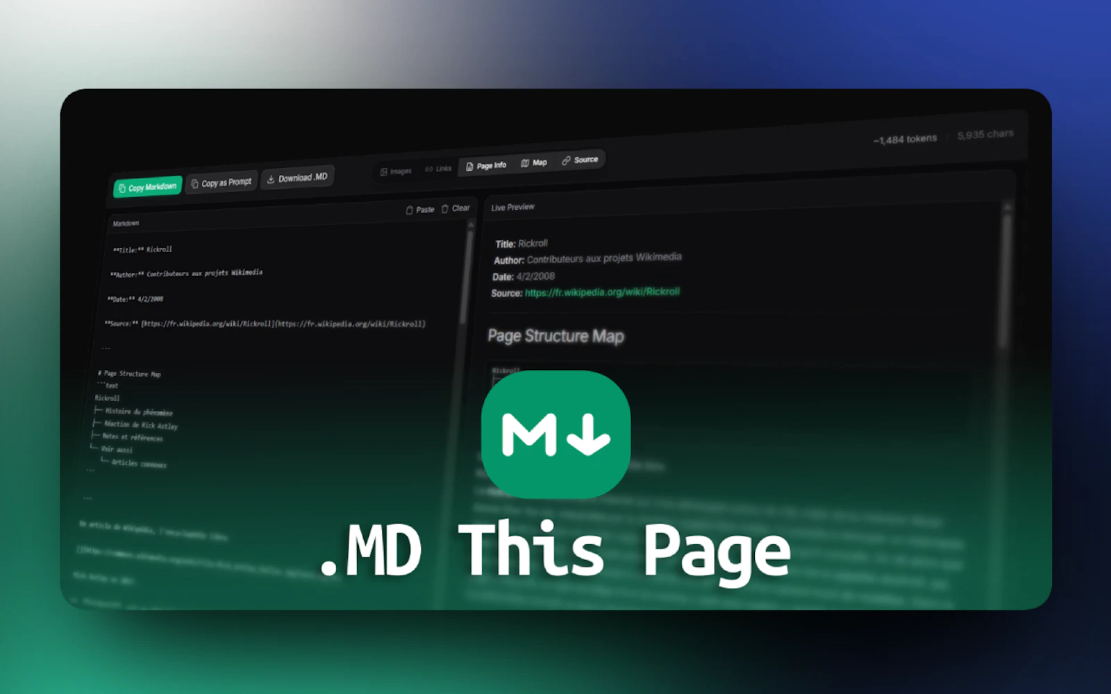 .MD This Page screenshot 1