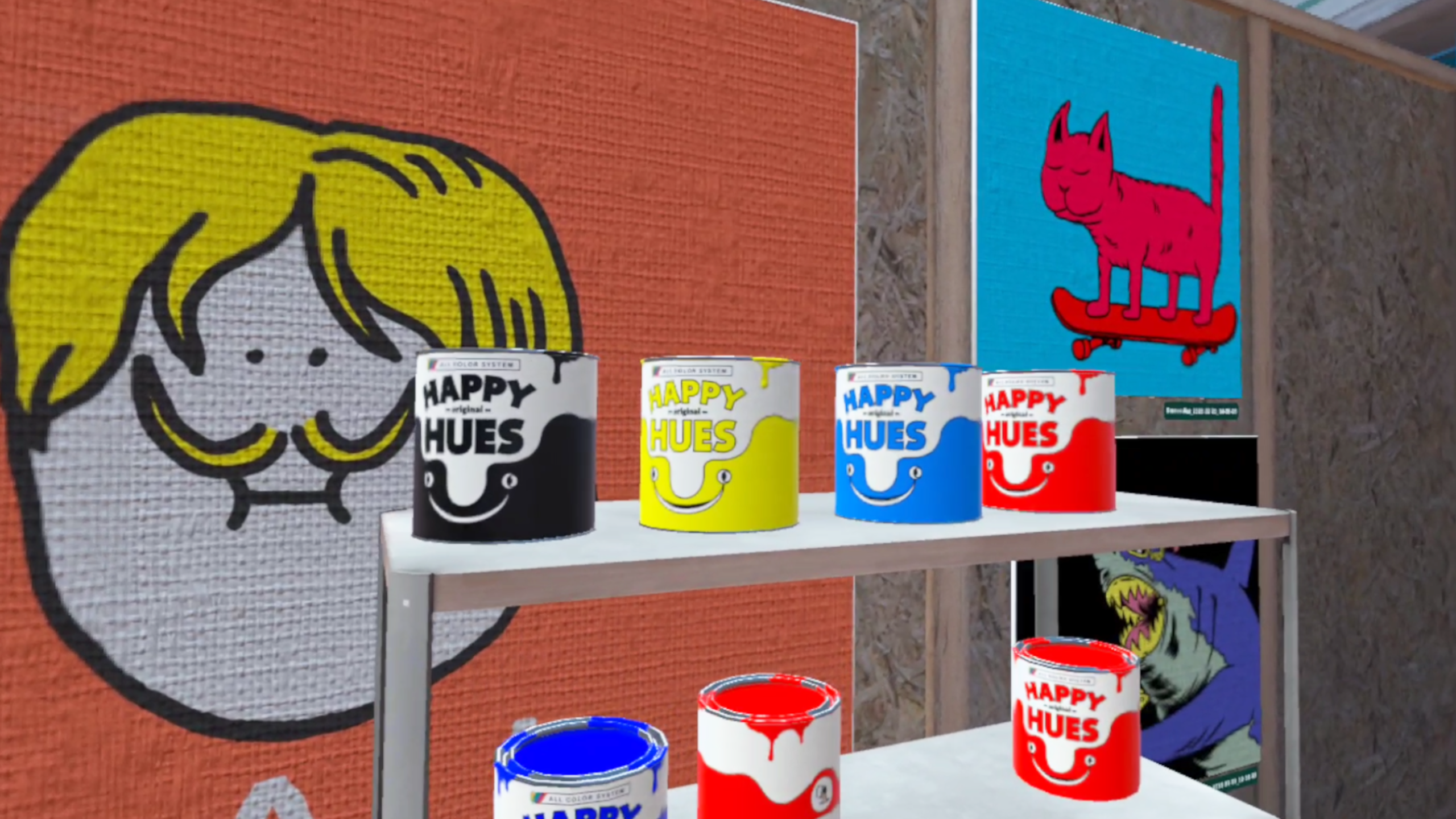 Mídia 4 de Pintura vr