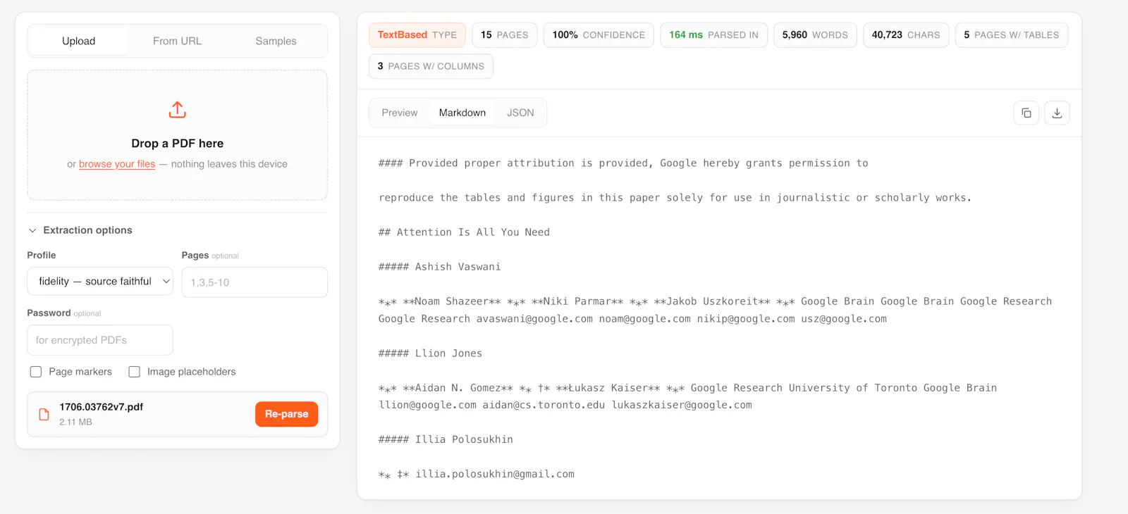 PDF Inspector Web UI screenshot 7