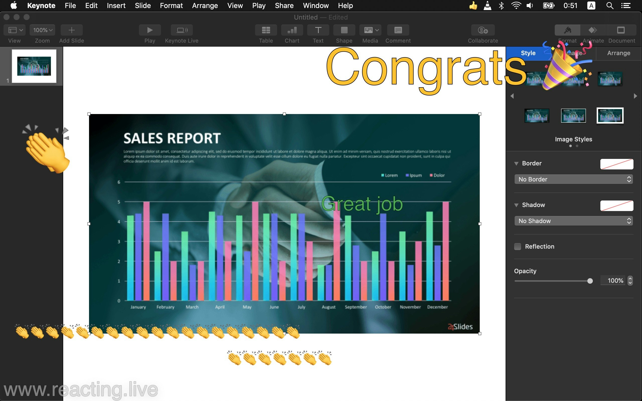 Reacting Live gallery image