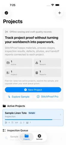 StitchProof screenshot