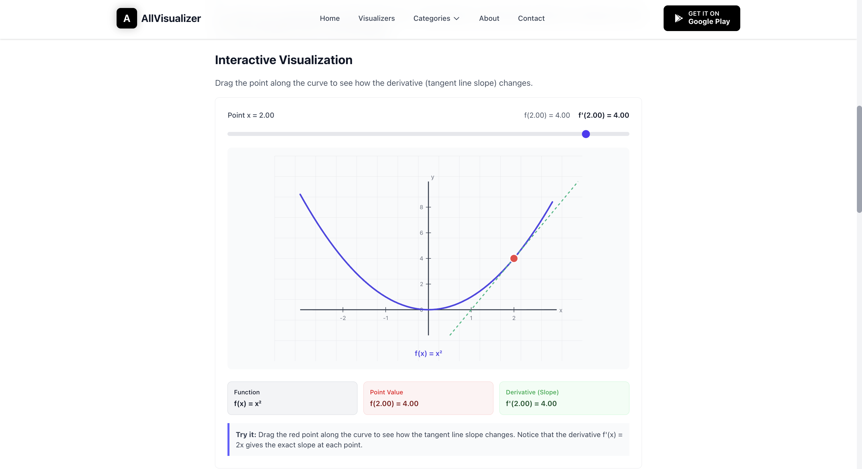 AllVisualizer - Screenshot 3 showing product features and functionality