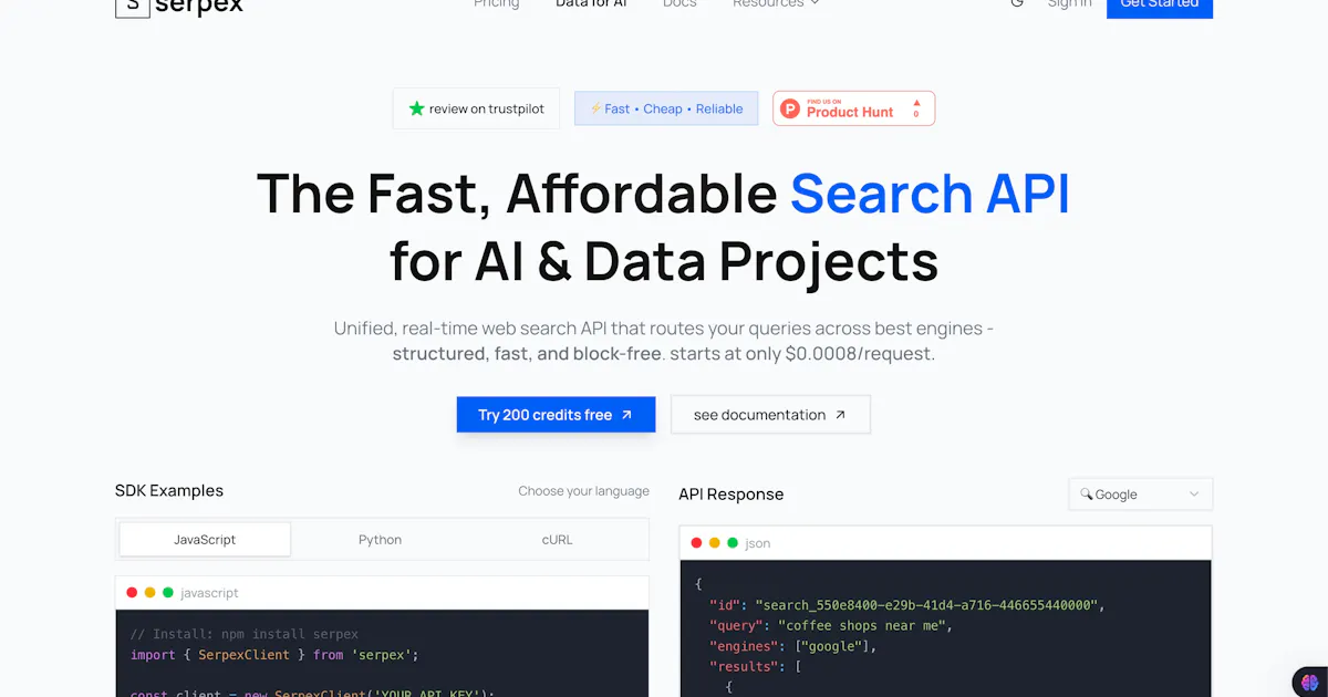 Serpex.dev
