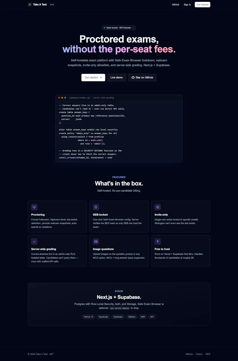 Take A Test screenshot 4