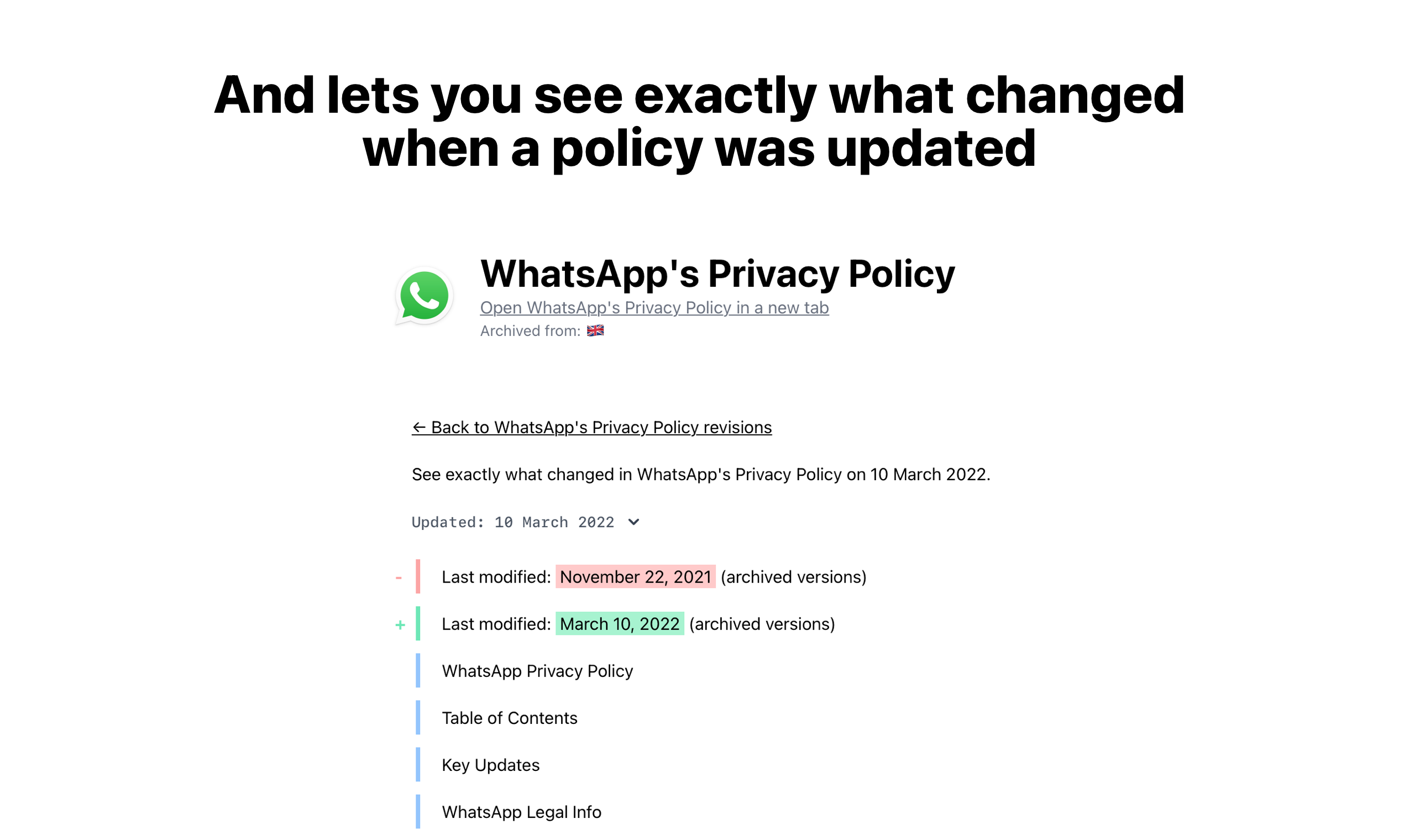 Changewatch gallery image
