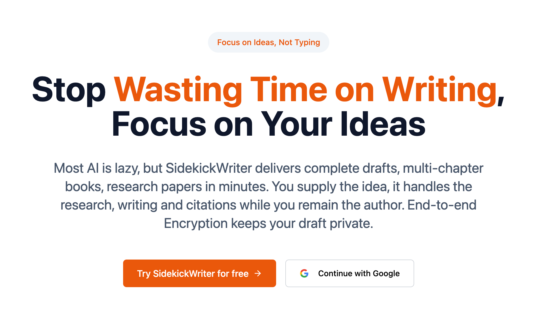 SidekickWriter - Books, Novels, Theses, Done in Minutes. media 2