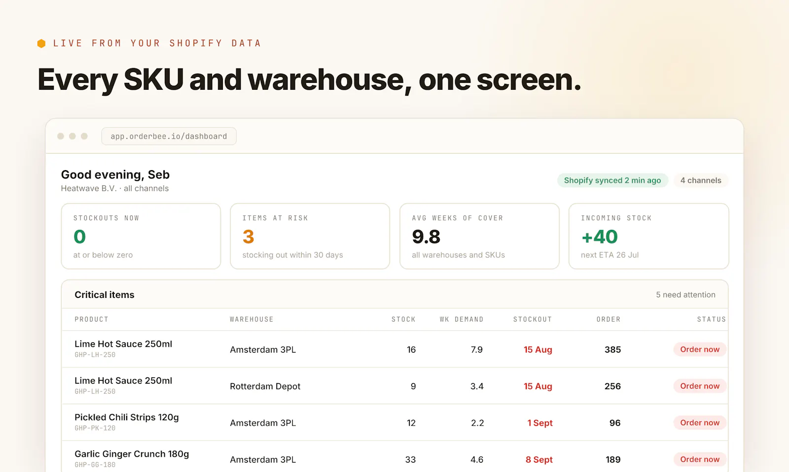 OrderBee screenshot 4