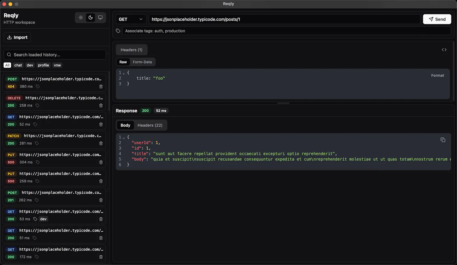 Reqly screenshot 3