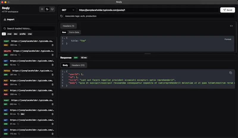Reqly screenshot 3