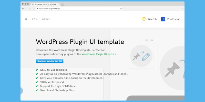 WordPress Plugin UI template media 1