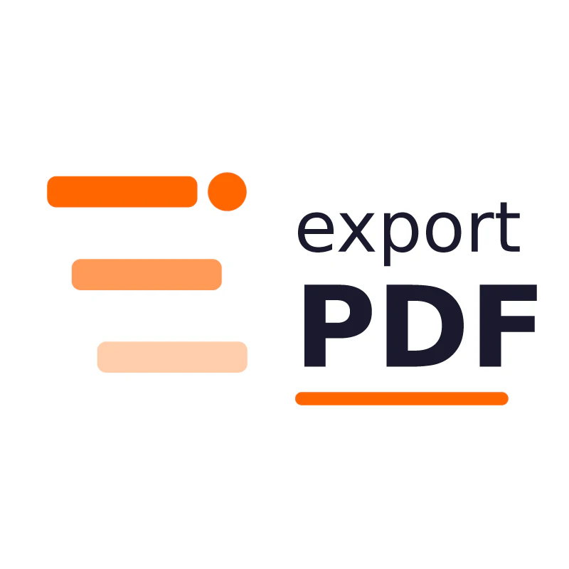 exportPDF logo