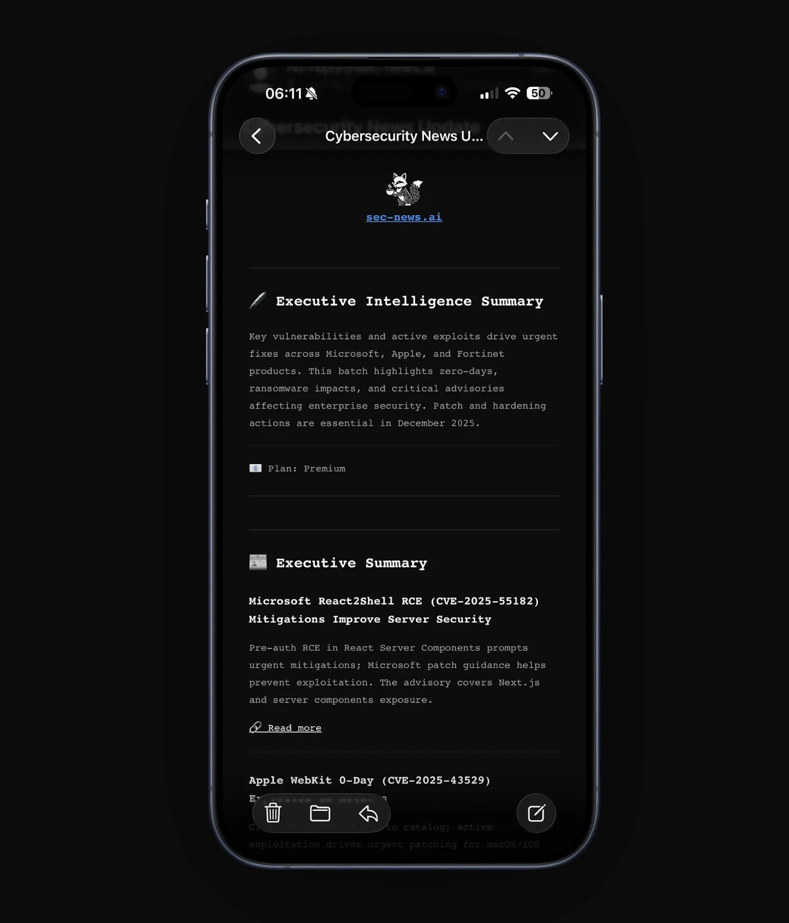sec-news.ai | AI cybersec newsletter screenshot 3
