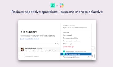 Alterra Answer Bot for Slack gallery image