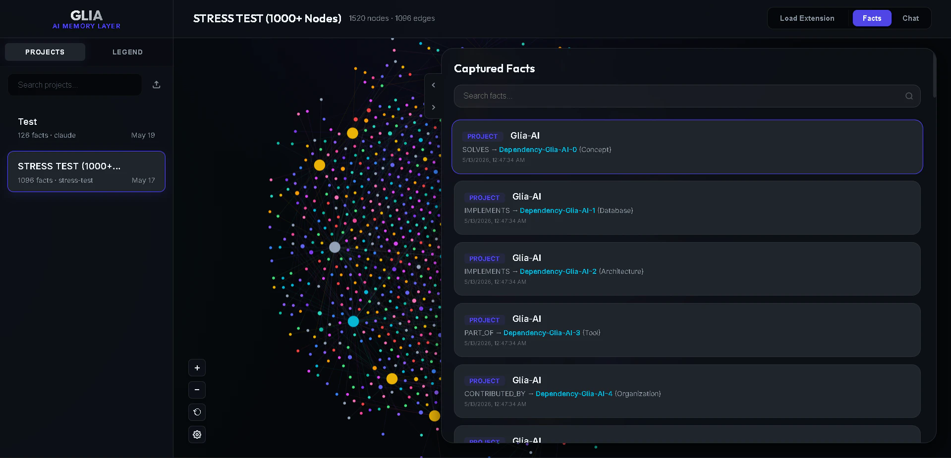 Glia screenshot 2