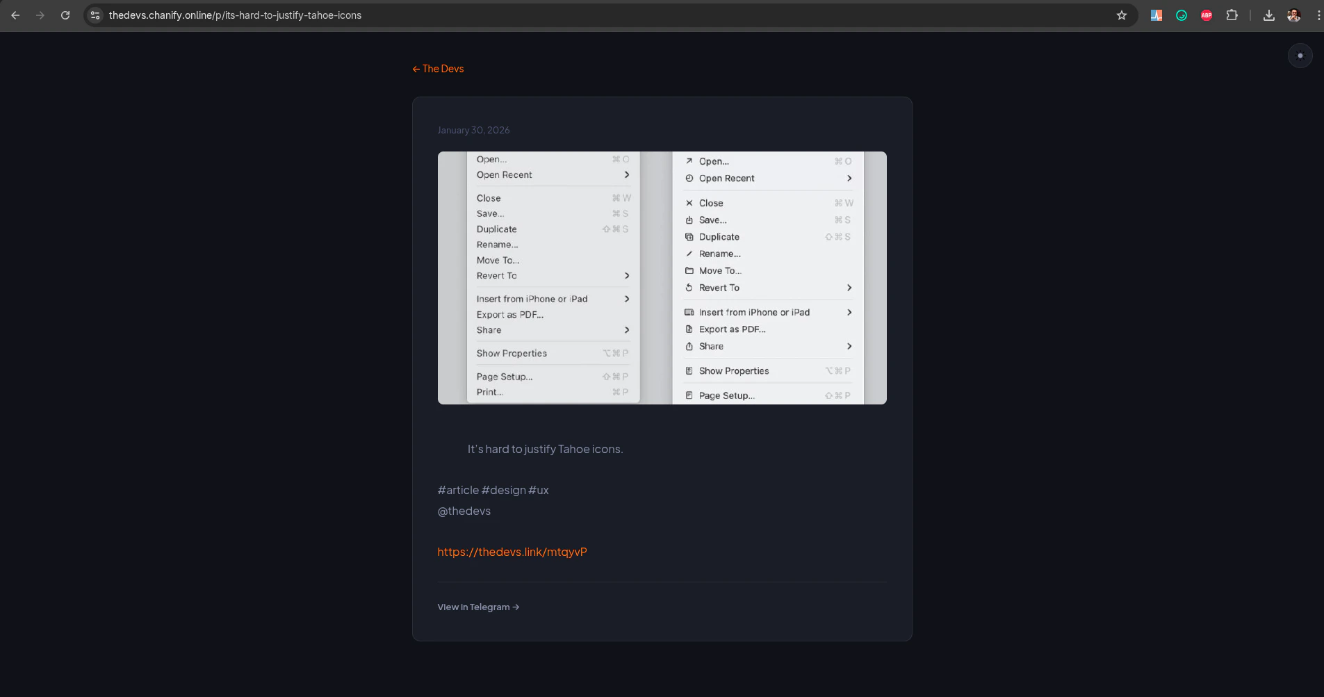 Chanify screenshot 2