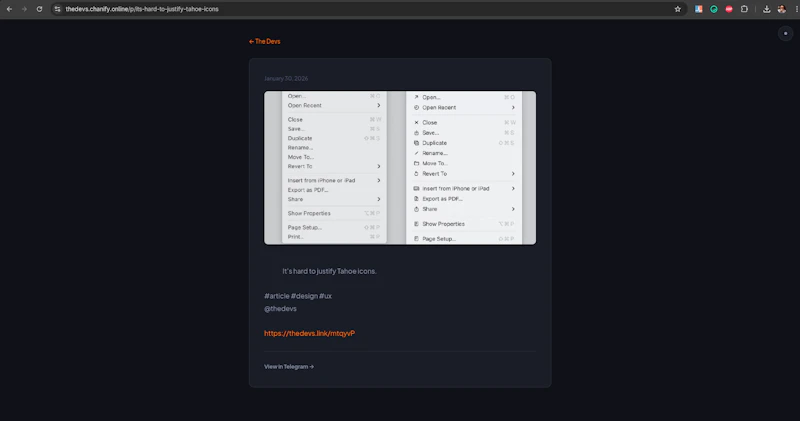 Chanify screenshot 3