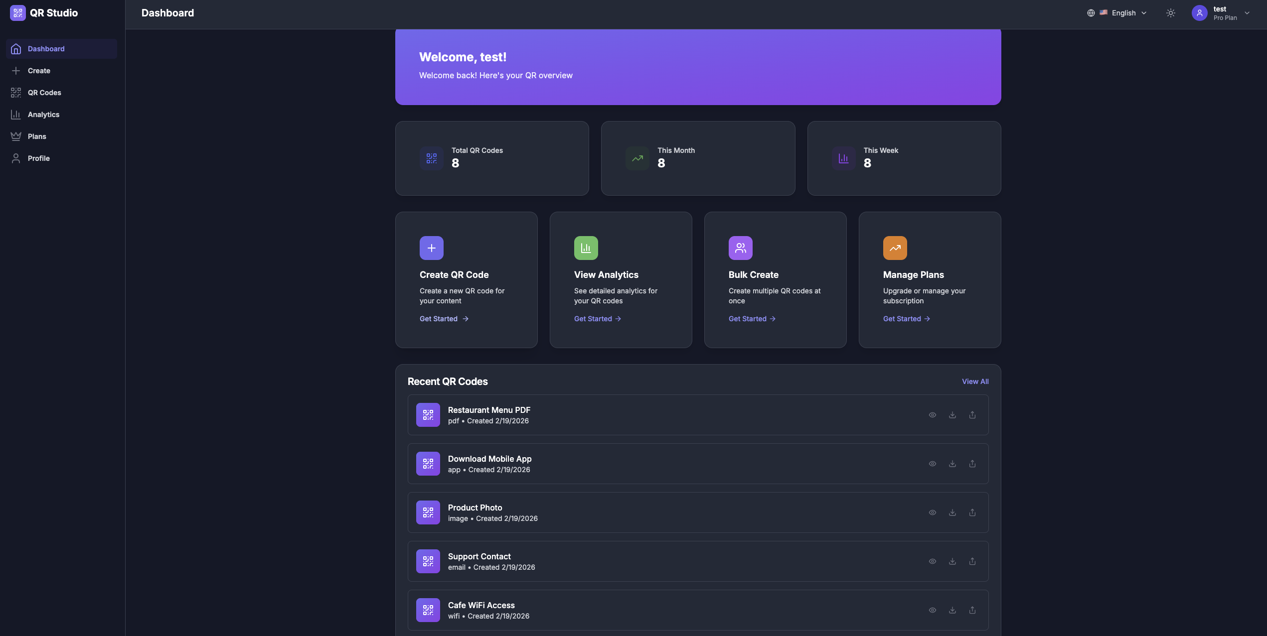 QR Studio gallery image