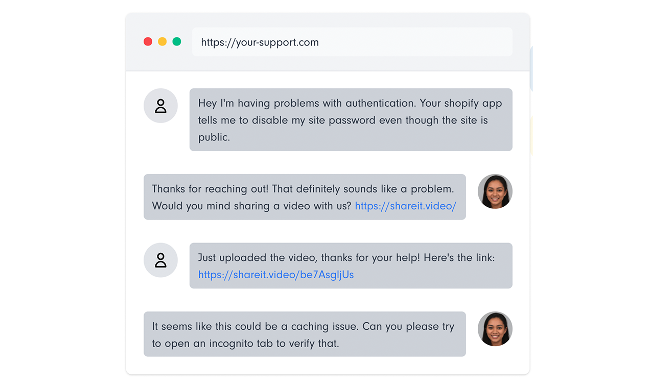 Share Screen Recordings gallery image