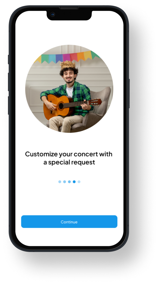 Musician Buddy - Personalised gigs or songs played by real Musicians live media 3