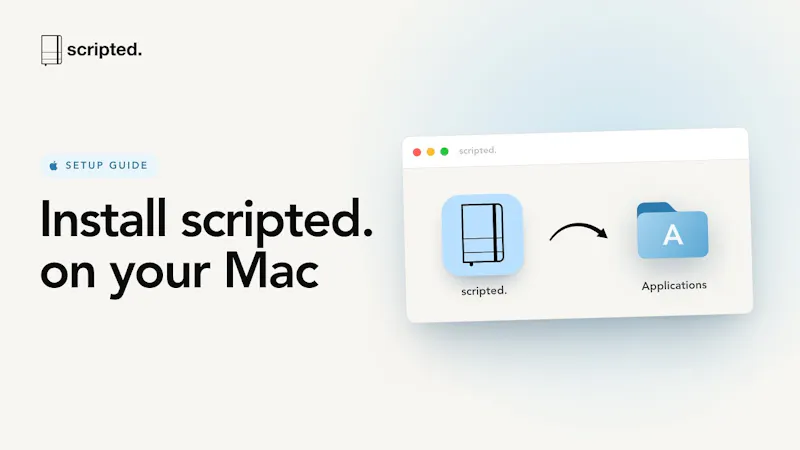 scripted. screenshot 1 (video preview)